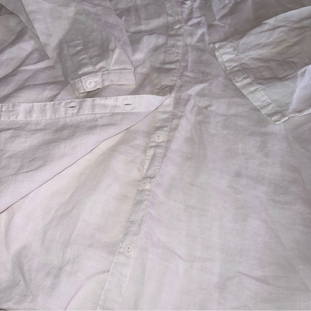 White Button-Up Shirt - Picture 5 of 7